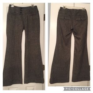 Free People Tweed Trousers